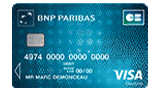 Carte bancaire BNP Visa Electron