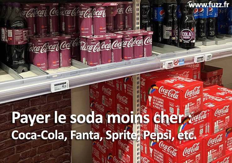 Payer le soda moins cher